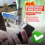 Flávio Marques anuncia chegada de técnicos para instalação de sinal de celular nos povoados de Borborema e Brejinho