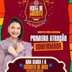 Governo Municipal de Tabira anuncia noite de fé na Festa de Agosto com primeira atração confirmada