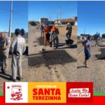 Governo do Estado inicia operação tapa-buracos na PE-285 após solicitação do prefeito Delson Lustosa