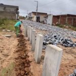 Santa Terezinha avança com pavimentação da Rua Cícero Virgulino dos Santos