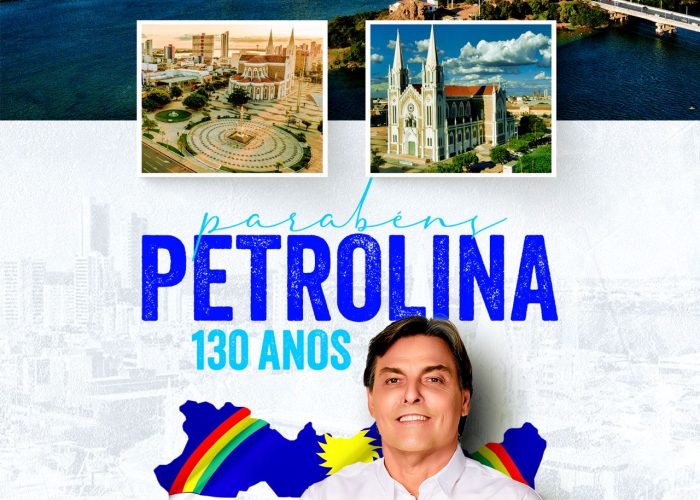 Marconi Santana celebra os 130 anos de Petrolina com mensagem de cuidado e esperança