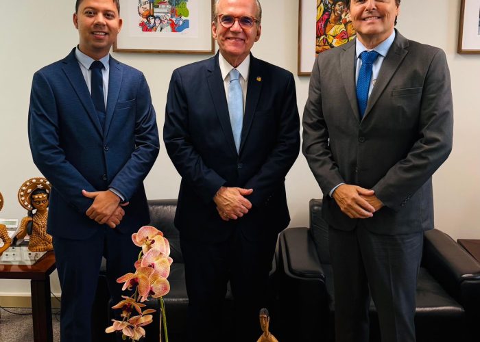 Marconi Santana fortalece laços institucionais em Brasília ao lado do Senador Fernando Dueire