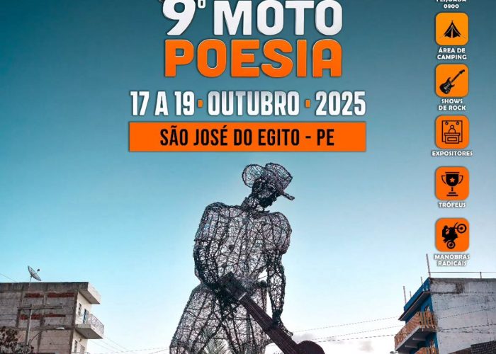 Prefeito Fredson Brito anuncia a banda RPM no 9º Moto Poesia de São jose