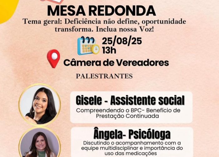 Ingazeira abre Semana Nacional da Pessoa com Deficiência Intelectual e Múltipla 2025