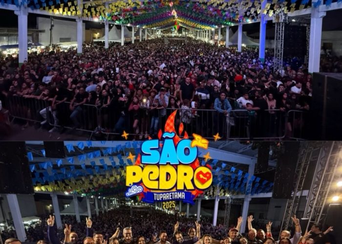 Primeira noite do São Pedro de Tuparetama tem recorde de público e muita animação