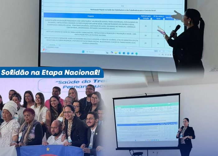 Solidão terá representante na etapa nacional da 5ª Conferência de Saúde do Trabalhador e da Trabalhadora