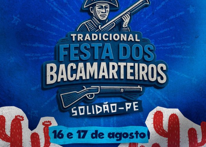 Vem aí a Tradicional Festa dos Bacamarteiros em Solidão nos dias 16 e 17 de agosto