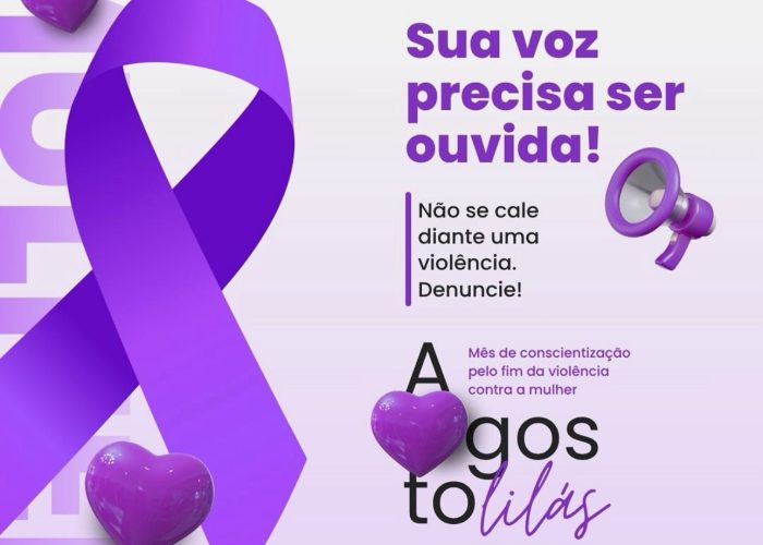 Câmara Municipal de Ingazeira abraça o Agosto Lilás e reforça o combate à violência contra a mulher