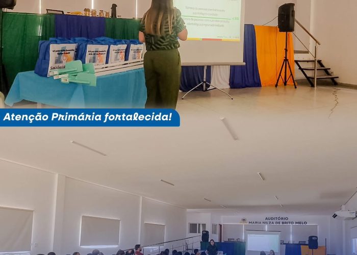 Solidão realiza encontro com profissionais da Atenção Primária e entrega kits de visita domiciliar
