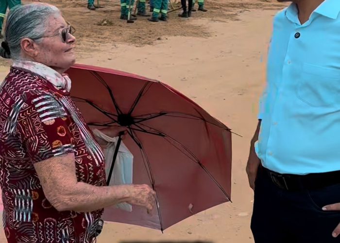 Prefeito Flávio Marques assina ordem de serviço para pavimentação da Rua João Salvino Liberal, no bairro da Granja