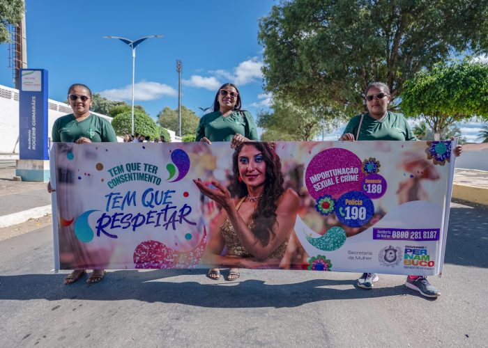 São José do Egito realiza Grande Marcha pelo Fim da Violência Doméstica