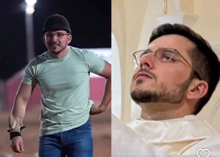 Padre Ruan mistura fé, sertanejo e vaquejada e gera debate nas redes