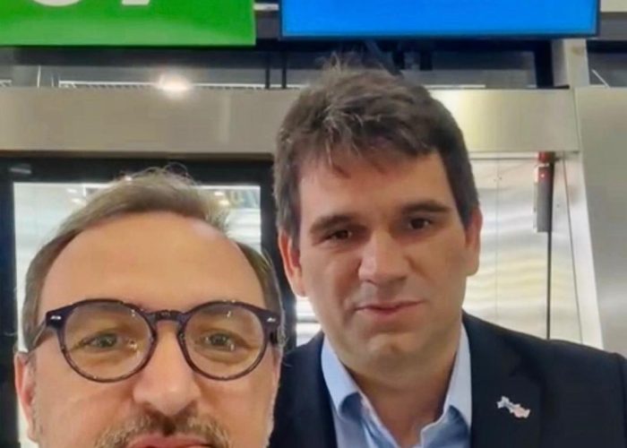 Prefeito Fredson viaja a Brasília com o presidente da AMUPE Marcelo Gouveia
