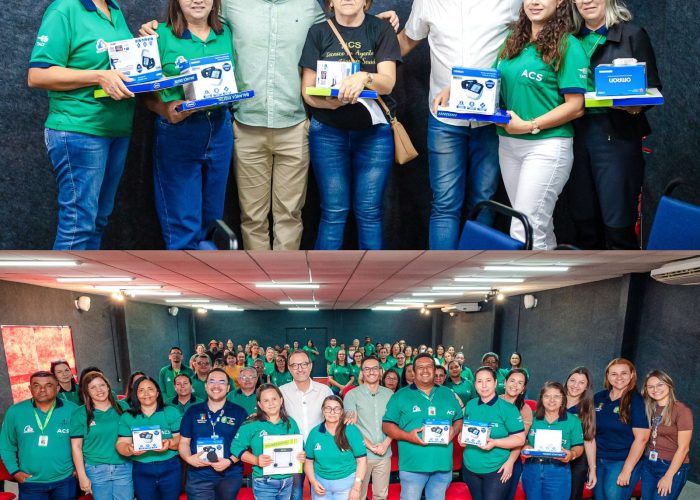 Após entrega de smartphones, prefeito Fredson reforça estrutura dos Agentes de Saúde com 88 novos kits