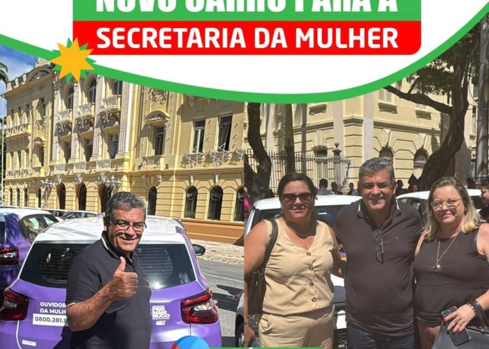 Santa Terezinha recebe novo veículo para fortalecer ações da Secretaria da Mulher