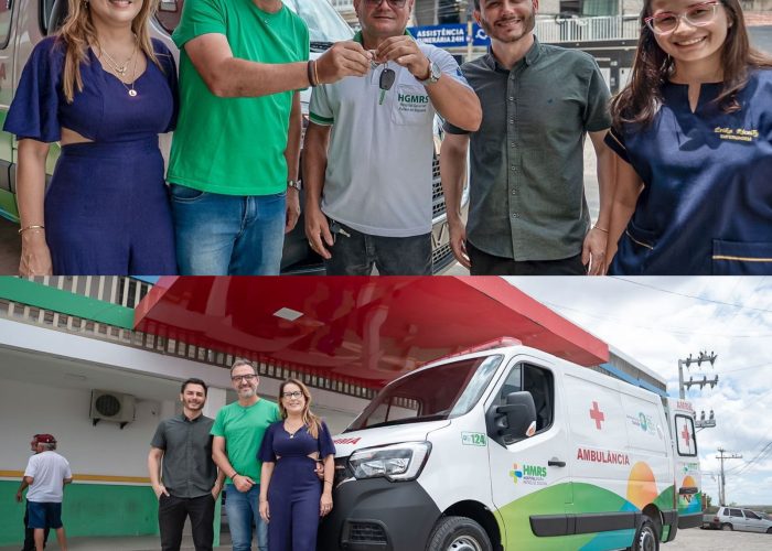 Prefeito Fredson entrega a segunda ambulância UTI em menos de um ano em São José do Egito