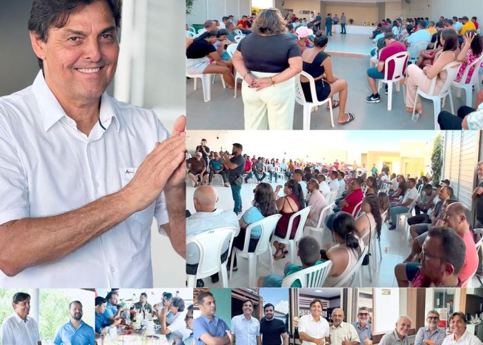 Marconi Santana percorre os Sertões Central e do Araripe e amplia base de apoio ouvindo centenas de pessoas