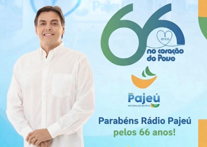 Marconi Santana homenageia a Rádio Pajeú pelos 66 anos de história e compromisso com o Sertão