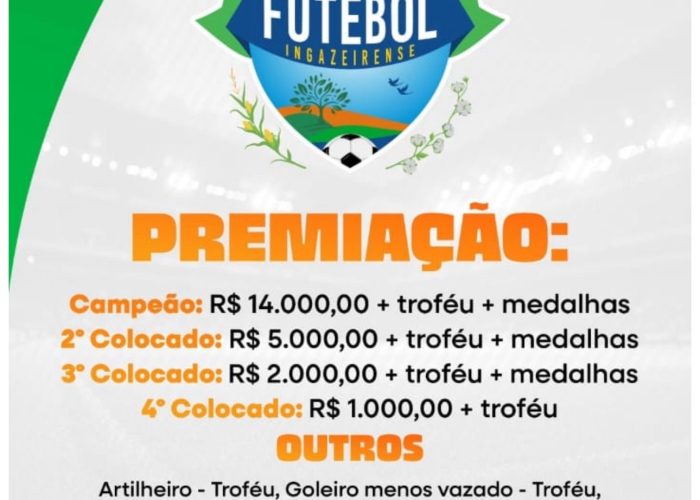 29º Campeonato de Futebol Ingazeirense começa dia 13 de setembro com clássico