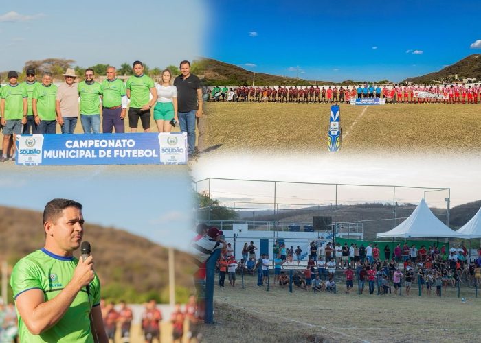 Campeonato Municipal de Futebol de Solidão tem grande abertura no Estádio Carlão