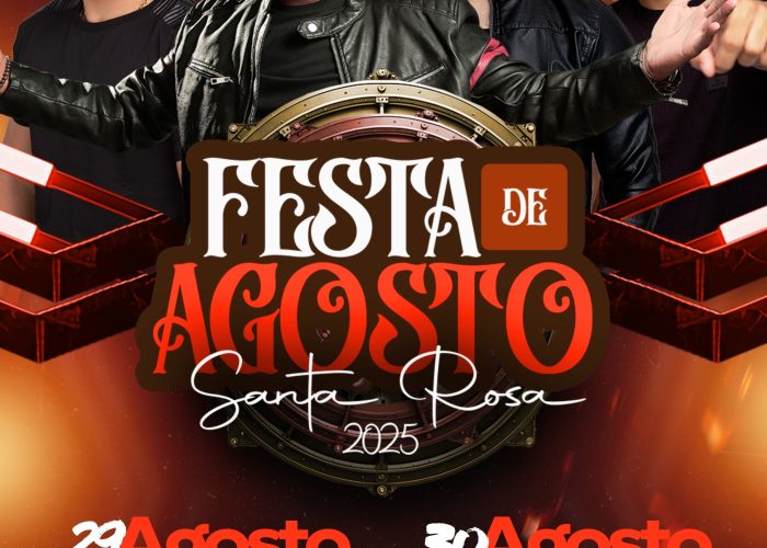 Festa de Agosto em Santa Rosa tem início nesta sexta-feira com grandes atrações musicais